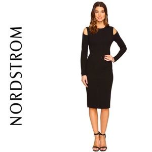 🆕Donna Morgan Cold Shoulder Bodycon Dress, NWT